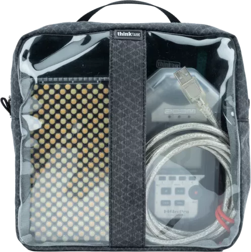 Think Tank Cable Management 30 V3.0, Blue/Clear