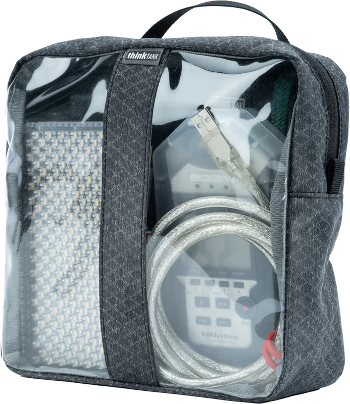 Think Tank Cable Management 30 V3.0, Blue/Clear