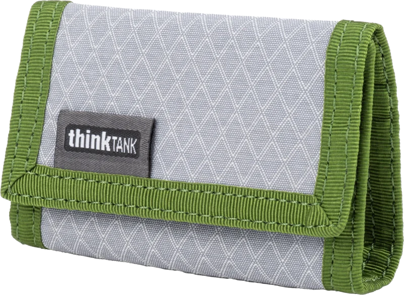 Think Tank Secure Pocket Rocket Mini (Wallet with Strap: holds 4 CF/CFexpress or 6 SD/microSD) Green