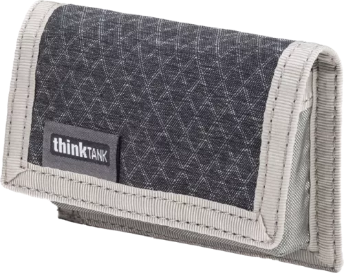 Think Tank Battery Holder 2 (Wallet 2 standard DSLR or Mirrorless Batteries) Grey