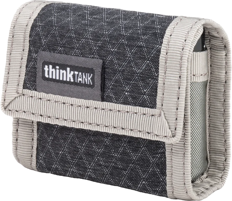 Think Tank AA Battery Holder (Wallet holds: 8 AA or 16 AAA batteries) Grey