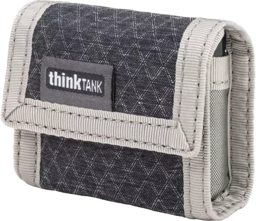 Think Tank AA Battery Holder (Wallet holds: 8 AA or 16 AAA batteries) Grey