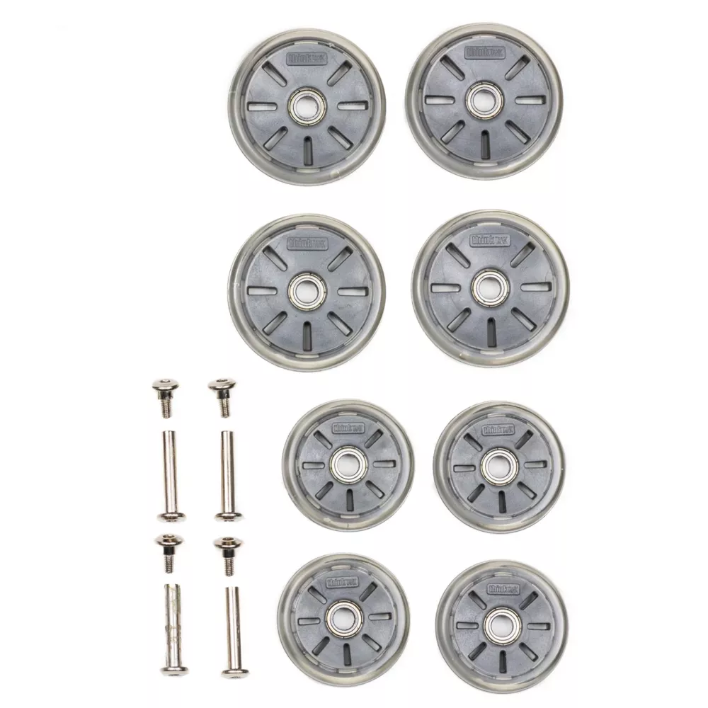 Think Tank Sparepart | WHEEL KIT Fits 5mm Wheel Kit with Hardware (2 x 80mm wheels)