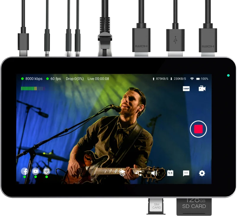 YoloLiv YoloBox Mini Portable Live Streaming Studio