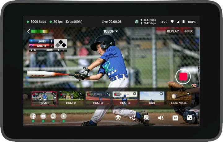 YoloLiv YoloBox Ultra Smart, Portable, All-In-One Live Streaming