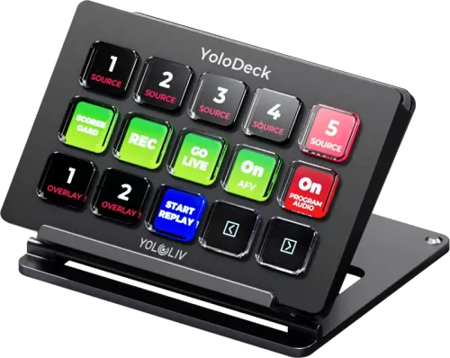 YoloLiv YoloDeck - The Ultimate Streaming Controller for YoloBox