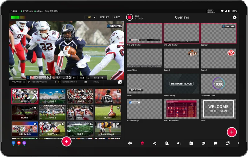 YoloLiv YoloBox Extreme - All-in-One Multi-Camera Live Streaming and Switching System