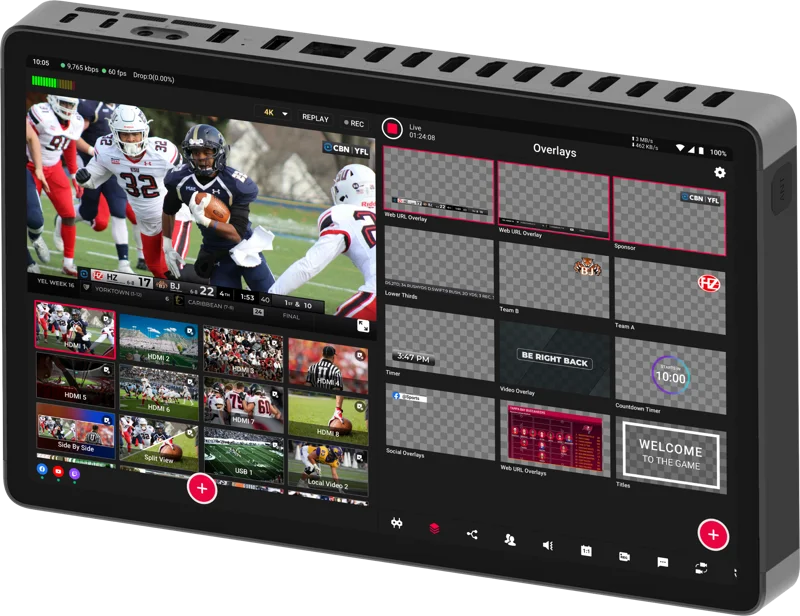 YoloLiv YoloBox Extreme - All-in-One Multi-Camera Live Streaming and Switching System