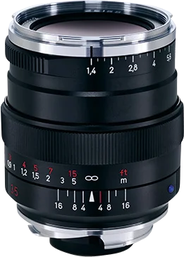 Zeiss Dist T* 35mm f/1,4 ZM Svart