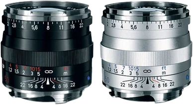 Zeiss Planar T* 50mm f/2.0 ZM Silver