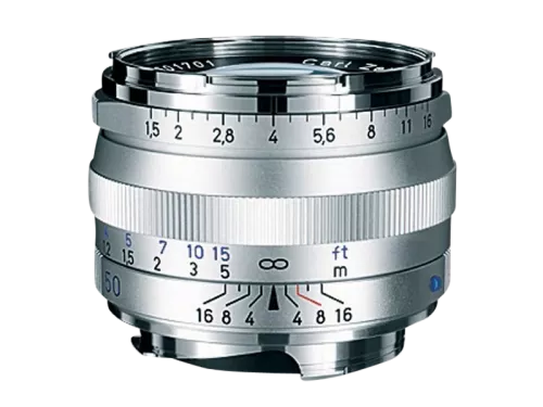 Zeiss C Sonnar T* 50mm f/1.5 ZM Silver