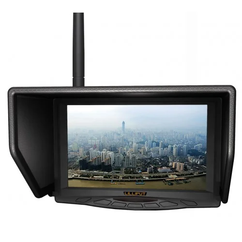 329/W - 7" FPV monitor Wireless 5.8ghz+Battery