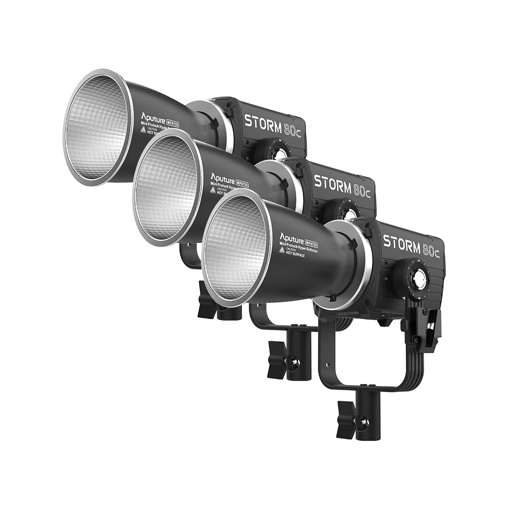 Aputure Storm  80c 3-Light Kit