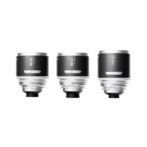 Blazar Mantis (25mm, 50mm, 100mm) T2.0 1.33x Anamorphic 3-Lens Set