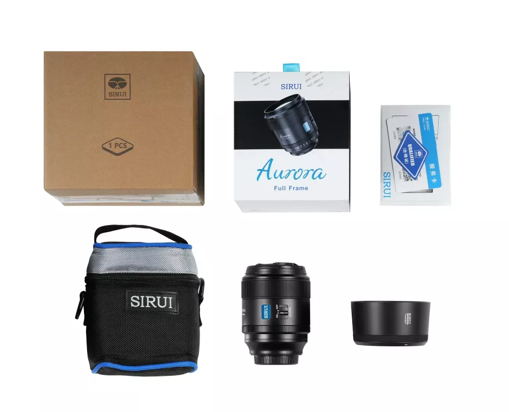 SIRUI Aurora Series 85mm F1.4 Full-Frame Autofocus Lens (X mount)