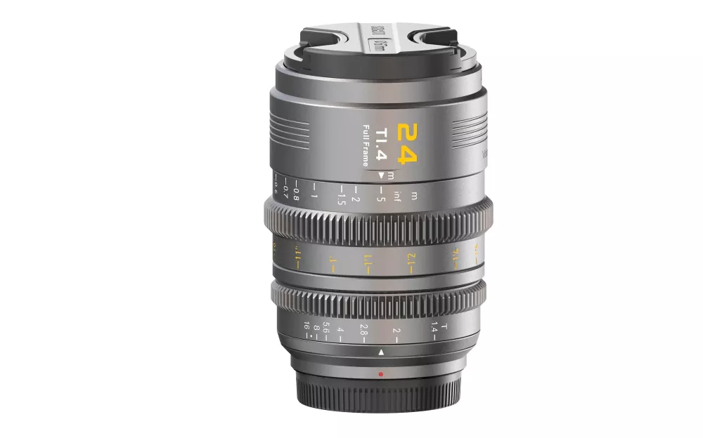 SIRUI Vision Prime 1 Series 24mm T1.4 Full Frame Cine Lens (E mount, Metal Grey Color, including Z/RF/L Interchangable Mount)