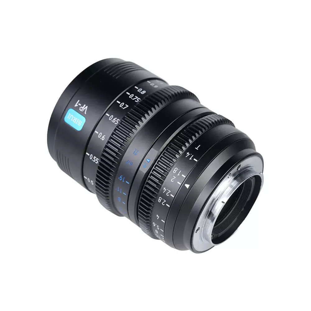SIRUI Vision Prime 1 Series 35mm T1.4 Full Frame Cine Lens (E mount, Black Color, including Z/RF/L Interchangable Mount))