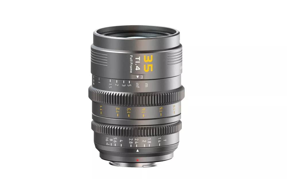 SIRUI Vision Prime 1 Series 35mm T1.4 Full Frame Cine Lens (Native E mount, Metal Grey Color, including Z/RF/L Interchangable Mount))