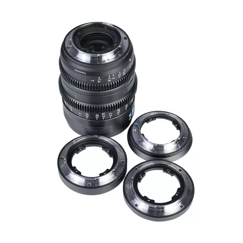SIRUI Vision Prime 1 Series 50mm T1.4 Full Frame Cine Lens (Native E mount, Black Color, including Z/RF/L Interchangable Mount))