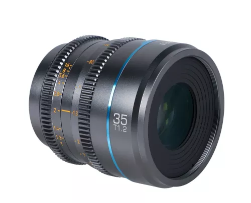 SIRUI Nightwalker Series 35mm T1.2 S35 Manual Focus Cine Lens (M4/3 Mount, Gun Metal Gray)