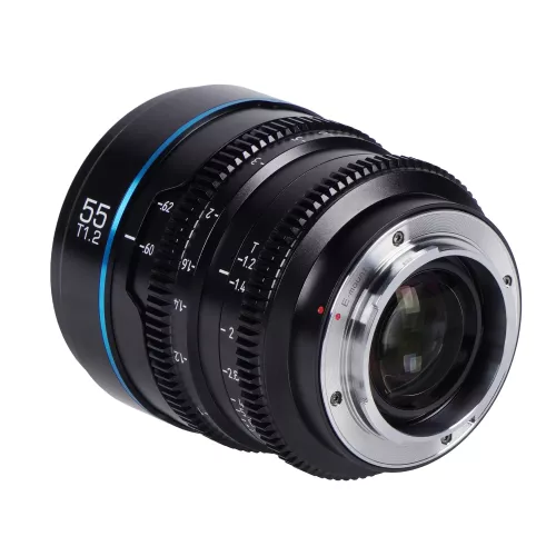 SIRUI Nightwalker Series 55mm T1.2 S35 Manual Focus Cine Lens (M4/3 Mount, Black)