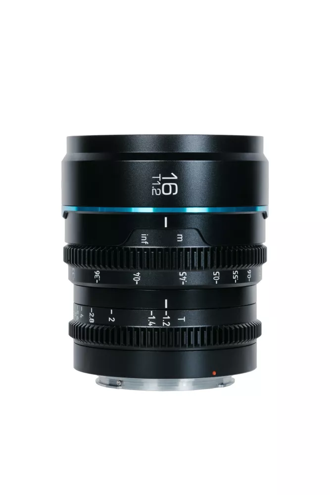SIRUI Nightwalker Series 16mm T1.2 S35 Manual Focus Cine Lens (E Mount, Black)