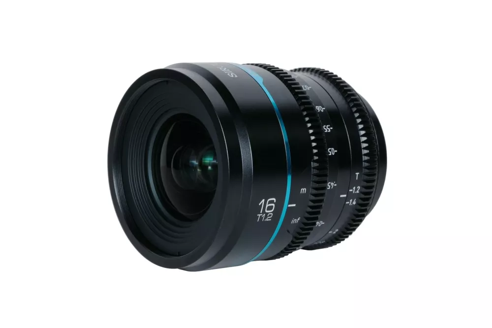 SIRUI Nightwalker Series 16mm T1.2 S35 Manual Focus Cine Lens (E Mount, Black)