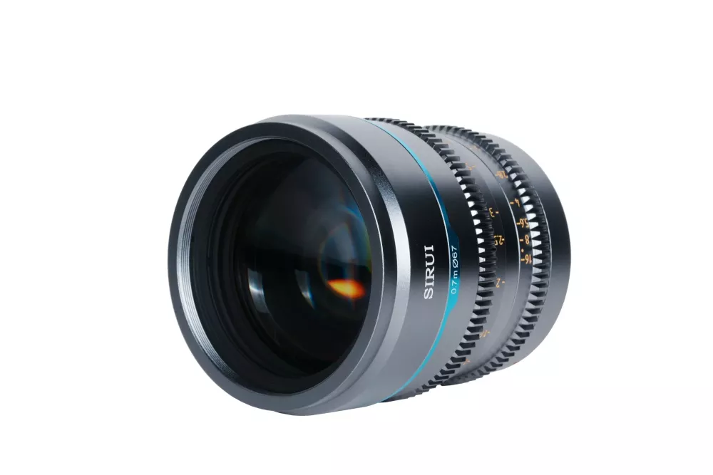 SIRUI Nightwalker Series 16mm T1.2 S35 Manual Focus Cine Lens (E Mount, Gun Metal Gray)