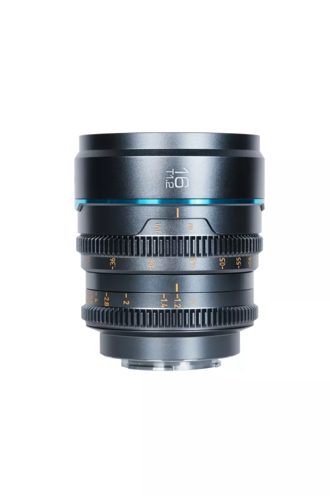 SIRUI Nightwalker Series 16mm T1.2 S35 Manual Focus Cine Lens (L Mount, Gun Metal Gray)