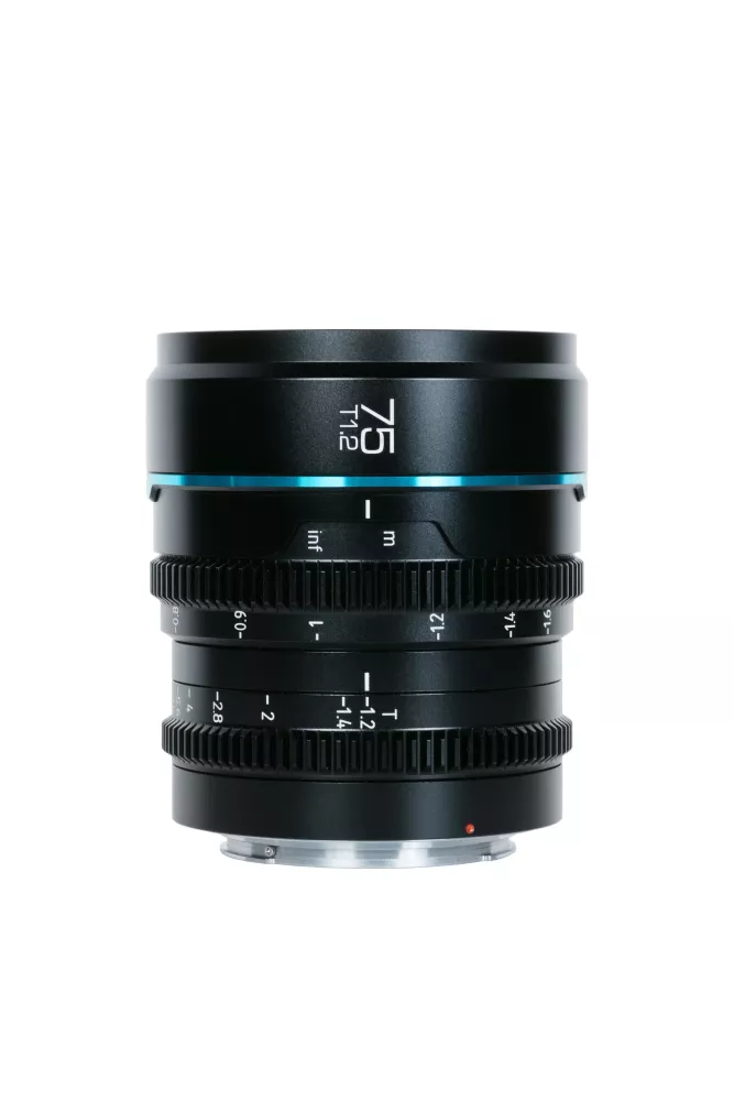 SIRUI Nightwalker Series 75mm T1.2 S35 Manual Focus Cine Lens (X Mount, Black)