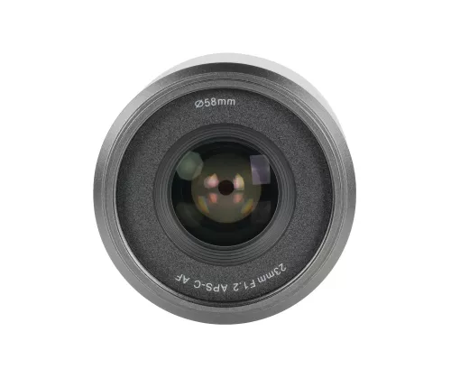 Sniper 23mm F1.2 APSC Auto-Focus Lens (E Mount, White)