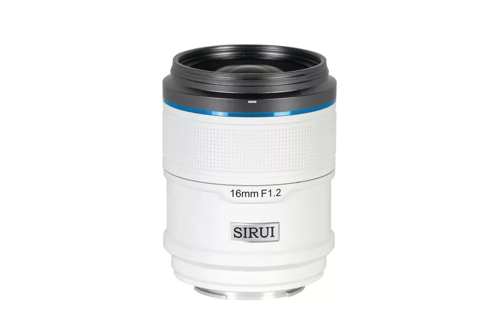 SIRUI Sniper 16mm F1.2 APS-C/S35 Auto-Focus Lens (E Mount, White)
