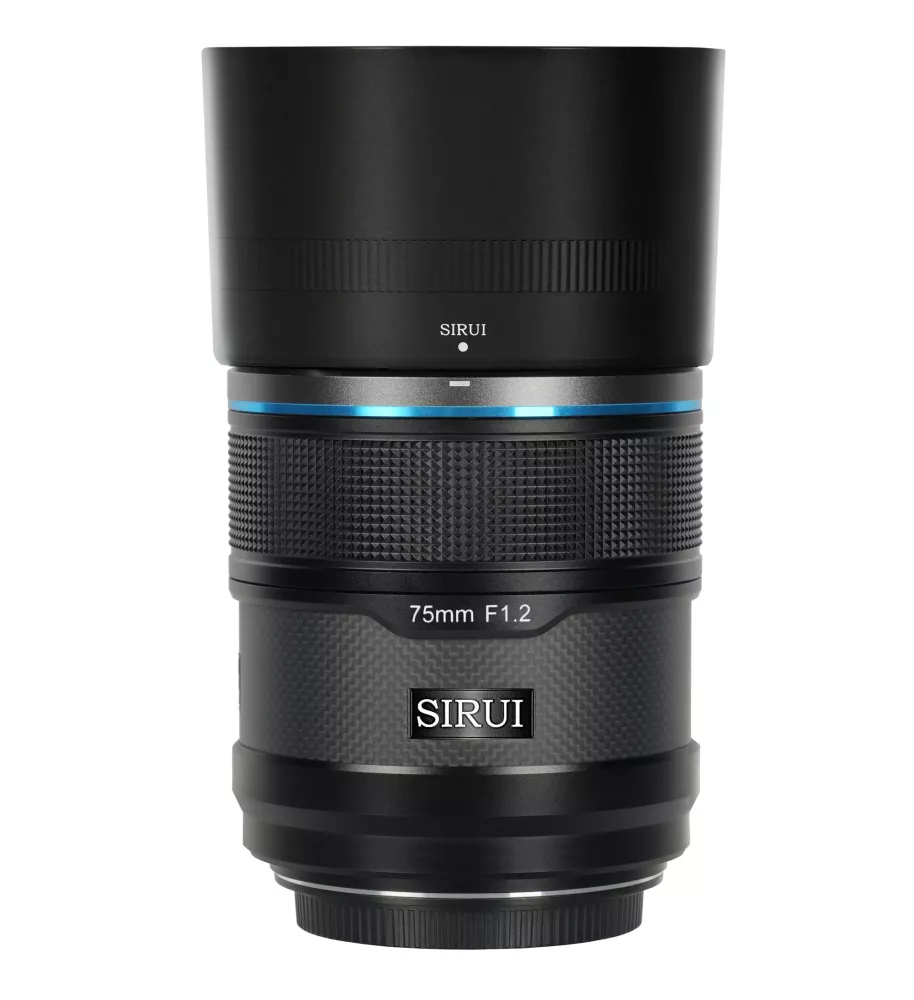 SIRUI Sniper 16mm & 75mm F1.2 APS-C/S35 Auto-Focus Lens (E Mount, Black, Carbon Fiber)