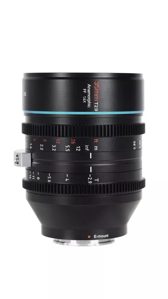 SIRUI Venus 35mm T2.9 1.6x Full-Frame Anamorphic lens (Z mount)