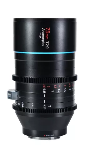 SIRUI Venus 75mm T2.9 1.6x Full-Frame Anamorphic lens(Z mount)