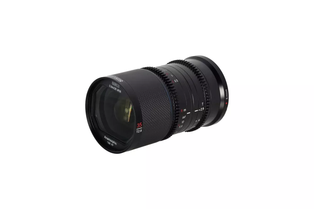 SIRUI Saturn 35mm T2.9 1.6x Carbon Fiber Full-frame Anamorphic E Mount(Blue Flare)