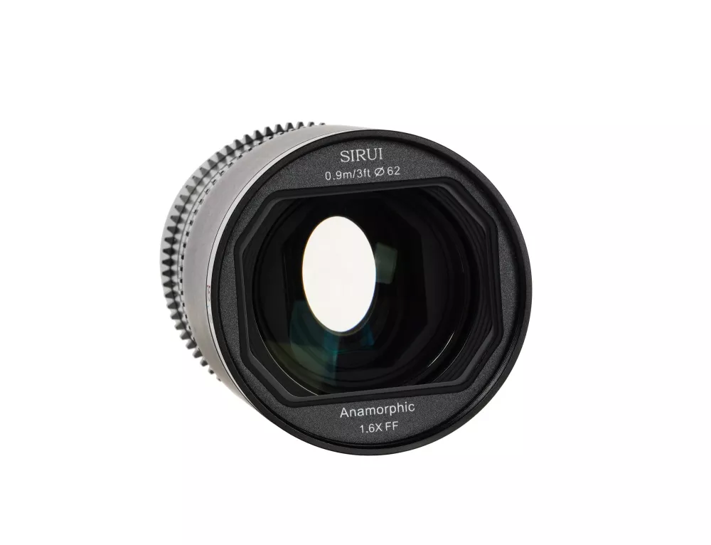 SIRUI Saturn 75mm T2.9 1.6x Carbon Fiber Full-frame Anamorphic E Mount (Blue Flare)