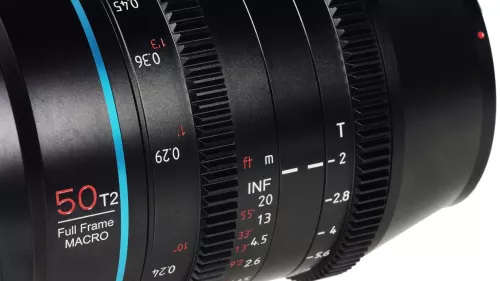 SIRUI Jupiter 50mm T2 Full-frame Macro Cine Lens(EF mount)