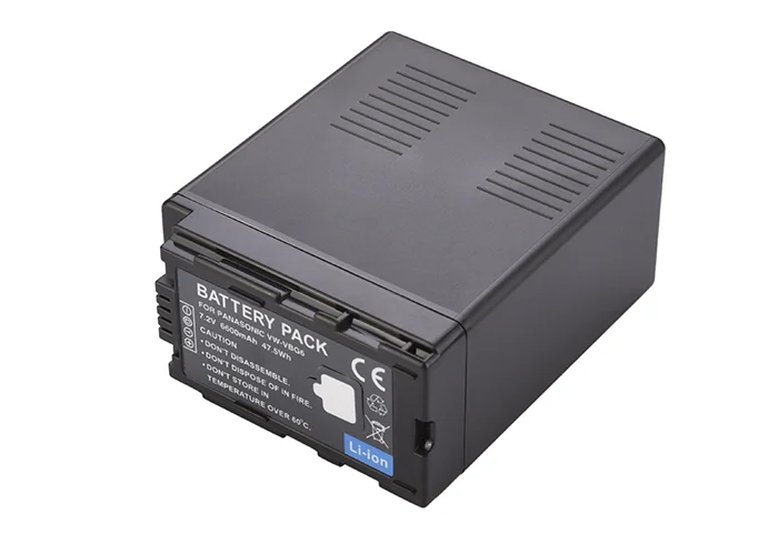 Panasonic VW-VBG6 6600mah Batteri