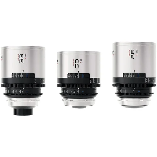 Blazar Remus 1.5x Full Frame Anamorphic  33/50/85mm 3 Lins kit