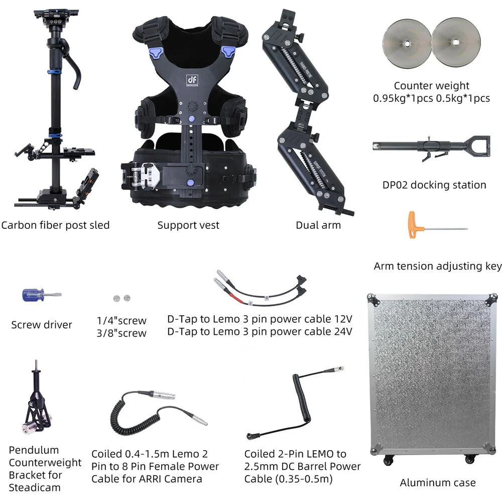 DigitalFoto Thanos Procine Stabilizer  Steadycam System 35kg Payload