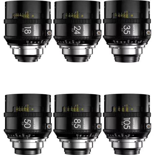 DZOFilm Vespid2 T1.9 Prime 6-Lens Kit ARRI PL