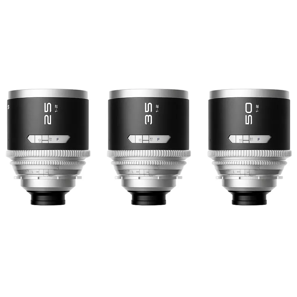 Blazar Mantis (25mm, 35mm, 50mm) T2.0 1.33x Anamorphic 3-Lens Set