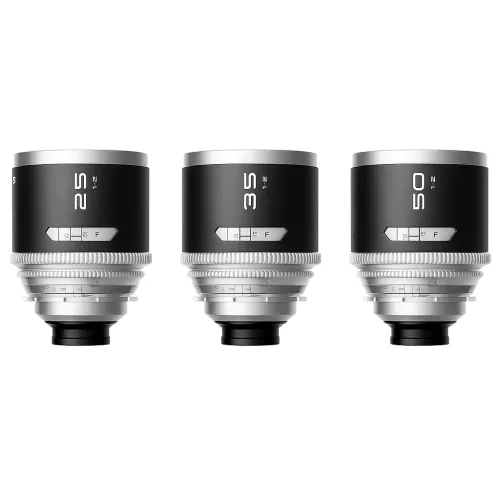 Blazar Mantis (25mm, 35mm, 50mm) T2.0 1.33x Anamorphic 3-Lens Set