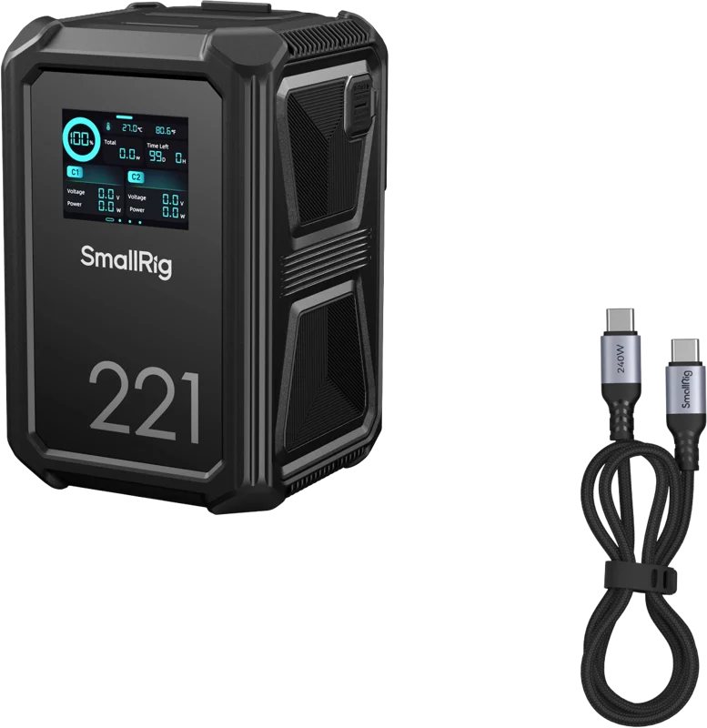 SmallRig 4985 X-Touch Smart Triple-Proof V-Mount Battery X221