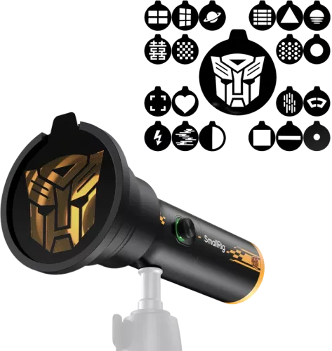 SmallRig 5512 RF 10C Portable Focusable LED Video Light "BumbleBee Edition"