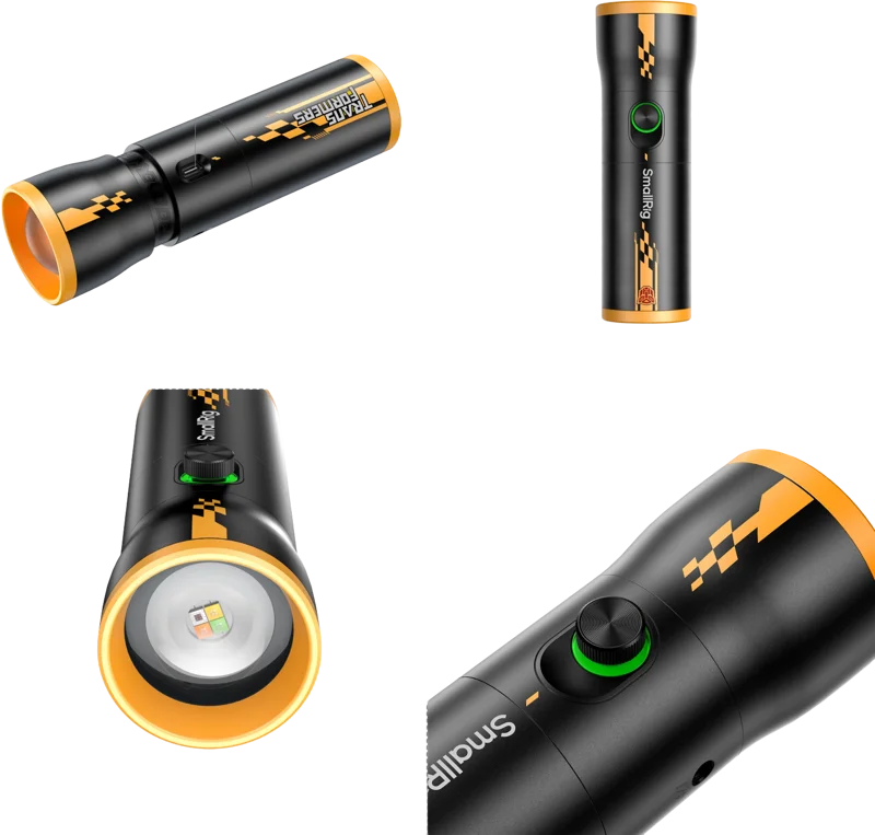 SmallRig 5512 RF 10C Portable Focusable LED Video Light "BumbleBee Edition"