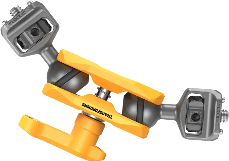 SmallRig 5522 Magic Arm Support with Dual Ball Heads 1/4”-20 Screws（BumbleBee Edition）