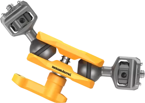 SmallRig 5522 Magic Arm Support with Dual Ball Heads 1/4”-20 Screws（BumbleBee Edition）