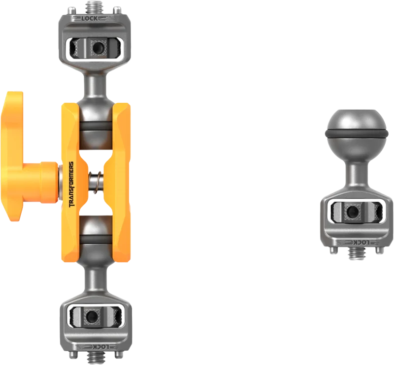 SmallRig 5522 Magic Arm Support with Dual Ball Heads 1/4”-20 Screws（BumbleBee Edition）